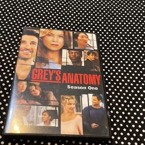 Season one Grey’s Anatomy, on TWO DVD S